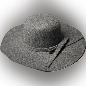 Chic Women's Gray Wide Brim Hat